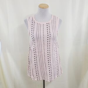 Michael Stars light pink gauzy tank top pastel cotton gauze sleeveless size XS